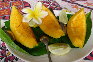 Fruits de saison en dessert